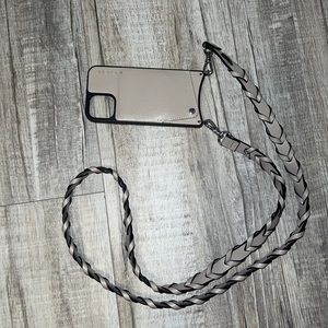New without tags Bandolier iPhone case and strap for iPhone 11